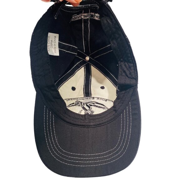 Black White Duck Commander Logo Hunting Cap - Picture 5 of 10